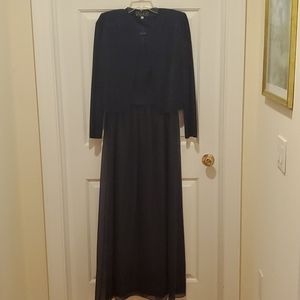 Evening dress with jacket